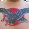 Arlton's Sailor Jerry eagle cover up