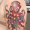 Josh's octopus tattoo