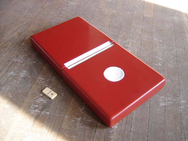 Red White Domino No. 1
20 x 10 x 2.25 in.
Acrylic and Lacquer on wood
