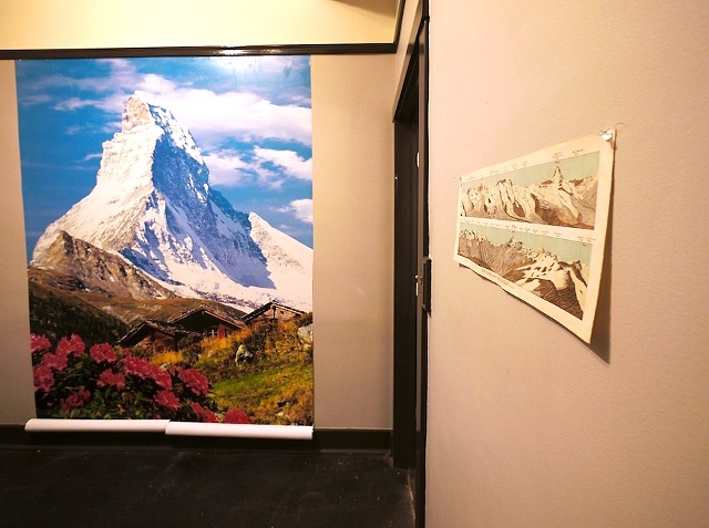 wall paper art, installation, matterhorn, joseph cruz, chicago artists, emerging, school of the art institute of chicago