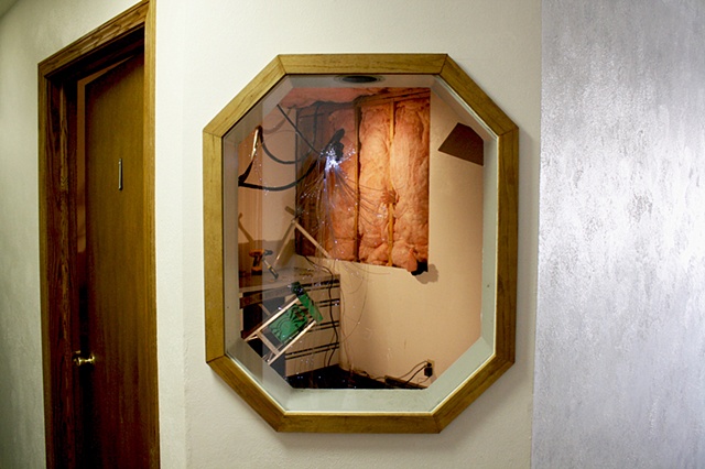 site specific installation for "Buchanan Unsanctioned" contemporary sculpture