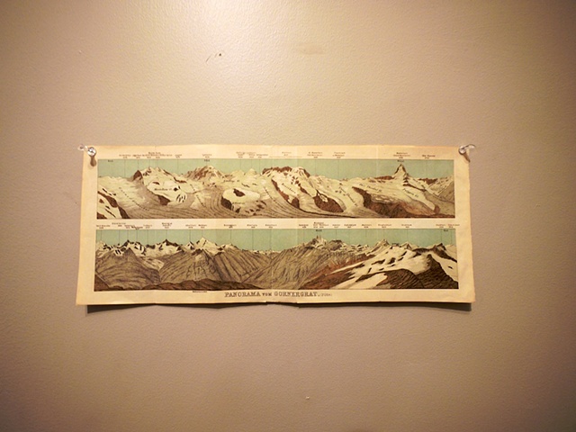 victorian print, map, research art, archeology art, Joseph G. Cruz, Joey Cruz, comfort station