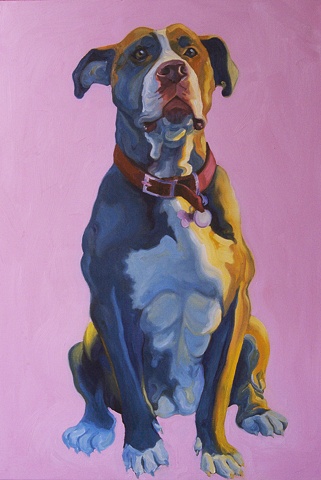 Maggie on Pink