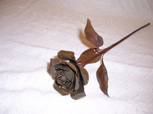 Rust Steel Rose