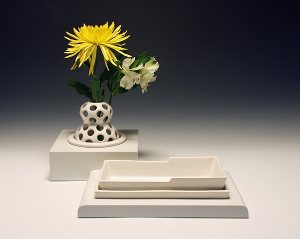 Vase & Tray