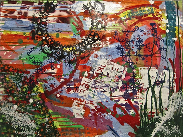 GRAPHIC NATURE 14    mixed media  2011