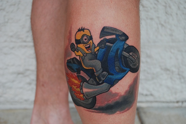 david zobel tattoo artist motorcycle minion david zobel tattoo artist motorcycle minion