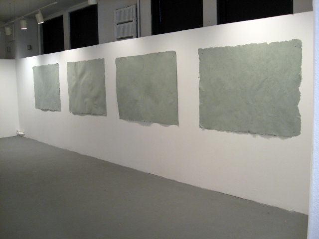 Total Amount of Money Rendered in Exchange for a Masters of Fine Arts Degree to the School of the Art Institute of Chicago, Pulped into Four Sheets of Paper