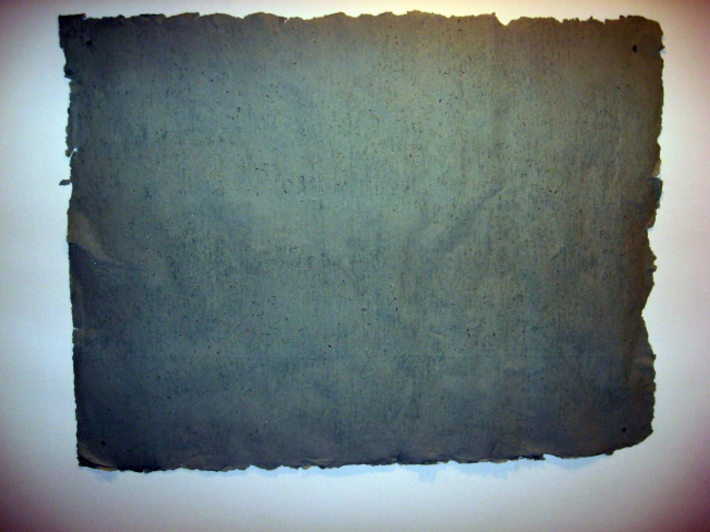 Total Amount of Money Rendered in Exchange for a Masters of Fine Arts Degree to the School of the Art Institute of Chicago, Pulped into Four Sheets of Paper