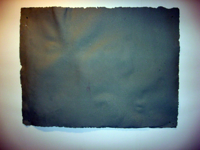Total Amount of Money Rendered in Exchange for a Masters of Fine Arts Degree to the School of the Art Institute of Chicago, Pulped into Four Sheets of Paper