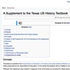 A Supplement to the Texas US History Textbook