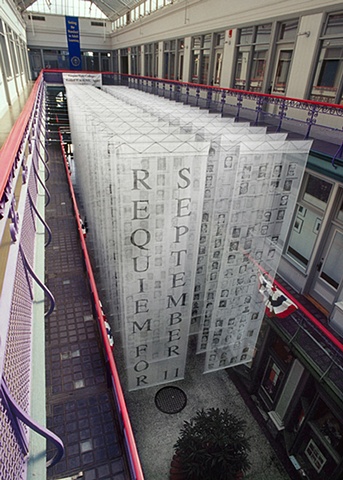memorial piece for the victims of September 11, 2001 attacks