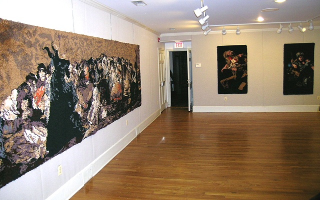 Installation of The Quinta del Sordo series in Rome, NY