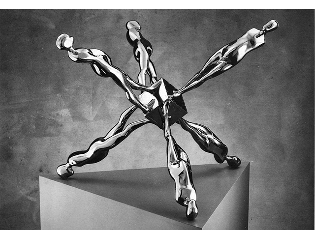 Study/Falling Man (Walking Jackman), 1985