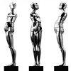 Study/Falling Man (Horizontal Cut Figure), 1970