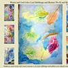 Leaf Rubbing Watercolors