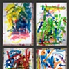 Tape Paintings, Pre-K