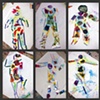Body tracings, 18mo-2-yr-old
