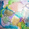 Leaf Rubbing Watercolor