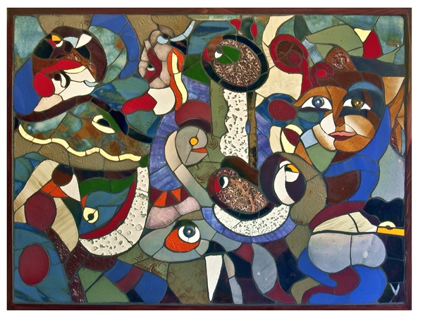 Eve Mosaic Art Valerie Bretl