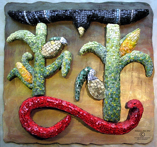 Deb Aldo Mosaic Killer Corn Monsanto Art