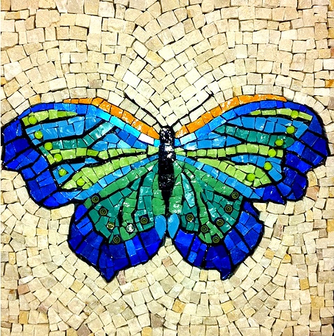 Butterfly Mosaic Art Julie Richey