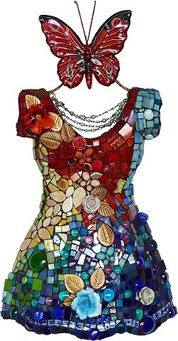 China Dress Mosaic Susan Wechsler