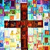 Crooked Cobblestones 4, Cross,
by Wanda S. Hanson