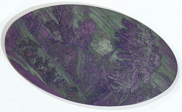Sliding Landscape (chromeoxode green/violet)
Source: Stormy Landscape, Marco Ricci, 1730, National Gallery of Art, Washington, DC