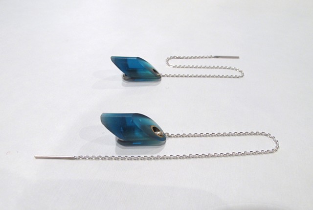 Elsa Hedberg Thread-through Tube Bioresin Earrings