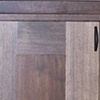 Walnut credenza