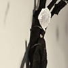 black/ white tree.