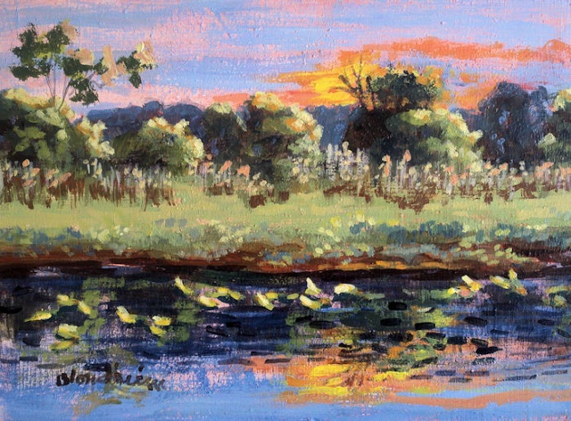 Prairie Painting Linda Blondheim