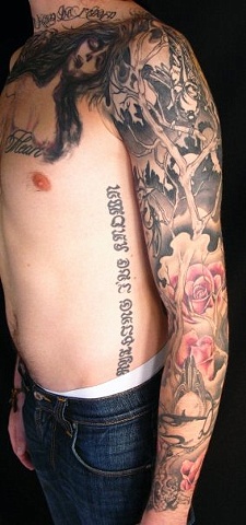 danny's abstract birds sleeve
