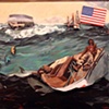 Winslow Homer's The Gulf Stream (detail 3)