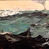 Winslow Homer's The Gulf Stream (detail 1)