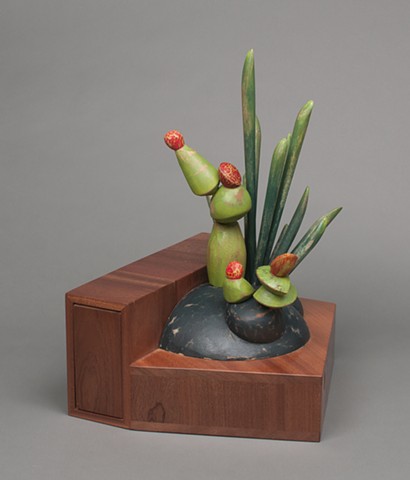 Ikebana Tansu (back view)