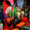 tiki roombox - detail, side