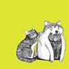 Two cats named Frank and Dave.
