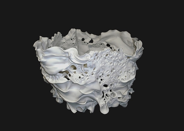 Vanessa L. Smith
White Reef: Woven Wave