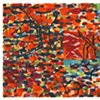 
Keiko Hara
Space Sukumu-Sky 12
Monotype print with collage and hand work
30 x 22 inches
2011
