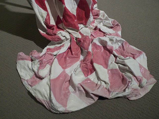 Southpaw Redux (Detail of Painted Cloth)
