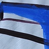 Blue Frame over Lines