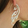 Breathless Earrings - sterling silver