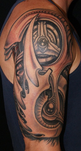 bio mechanical 1/2 sleeve - anthony filo rochester