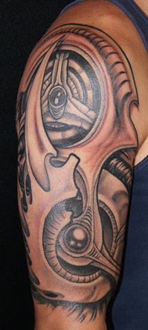 bio mechanical 1/2 sleeve - anthony filo rochester