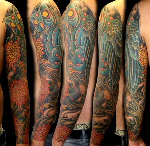 owl tattoo anthony filo rochester