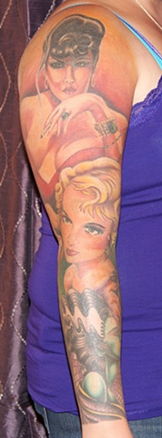 noir pin-up style sleeve anthony filo rochester