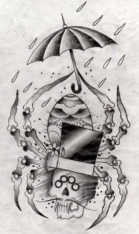 painting tattoo watercolor anthony filo rochester