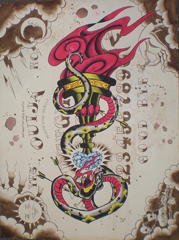 painting tattoo watercolor anthony filo rochester